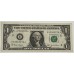 UNITED STATES OF AMERICA 2003 . ONE 1 DOLLAR BANKNOTE . ERROR. WET INK TRANSFER